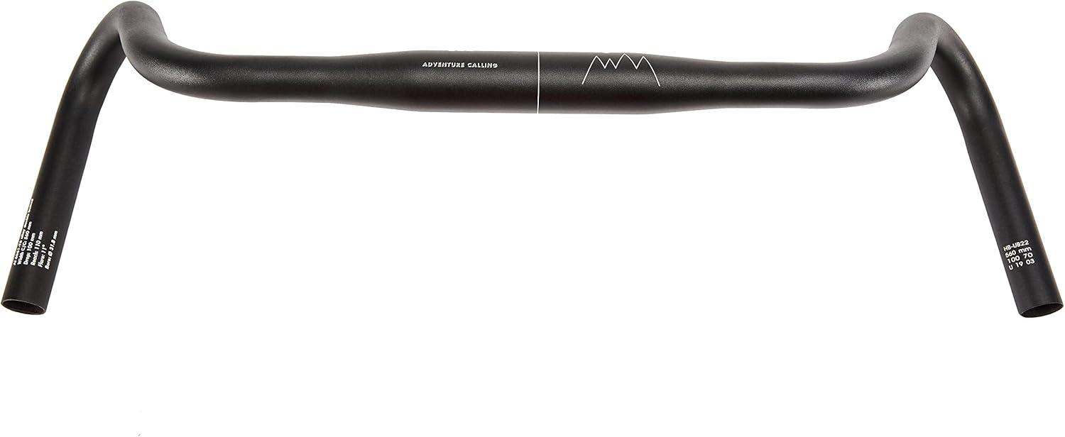 Cinelli Largo Touring Handlebar, Black, 56cm