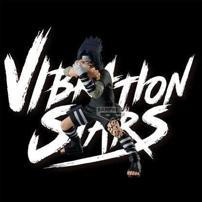 Banpresto Sammelfigur Sasuke Uchiha Naruto - Vibration Stars (Gaara & Uchiha Sasuke), 14 cm, Mehrfarbig, optimal für Anime-Fans