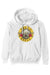 Guns N` Roses: Rock Off - Classic Logo (Felpa Con Cappuccio Unisex Tg. M)