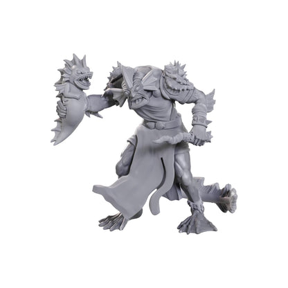 WizKids Dungeons & Dragons Nolzur's Marvelous Miniatures: Sahuagin Priestess | Unpainted Miniatures | Wave 24