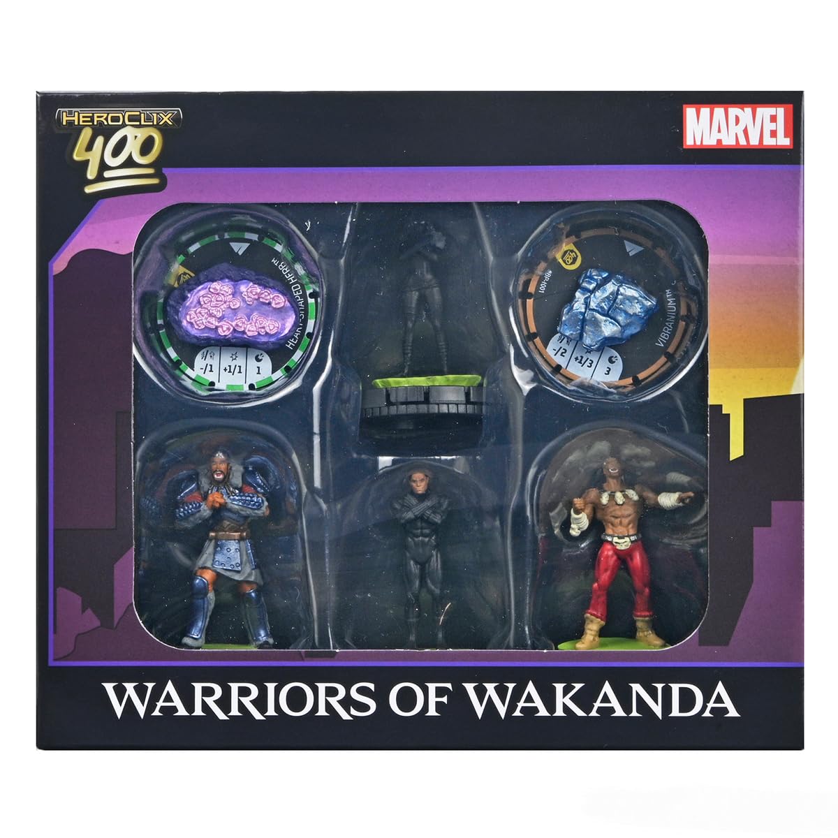 Marvel HeroClix 400: Warriors of Wakanda Plastic Warriors of Wakanda