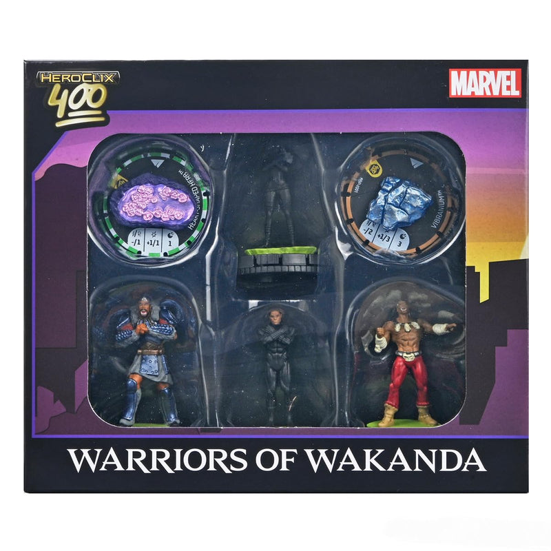 Marvel HeroClix 400: Warriors of Wakanda Plastic Warriors of Wakanda