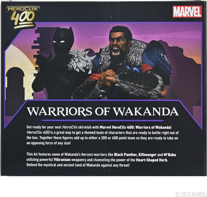 Marvel HeroClix 400: Warriors of Wakanda Plastic Warriors of Wakanda