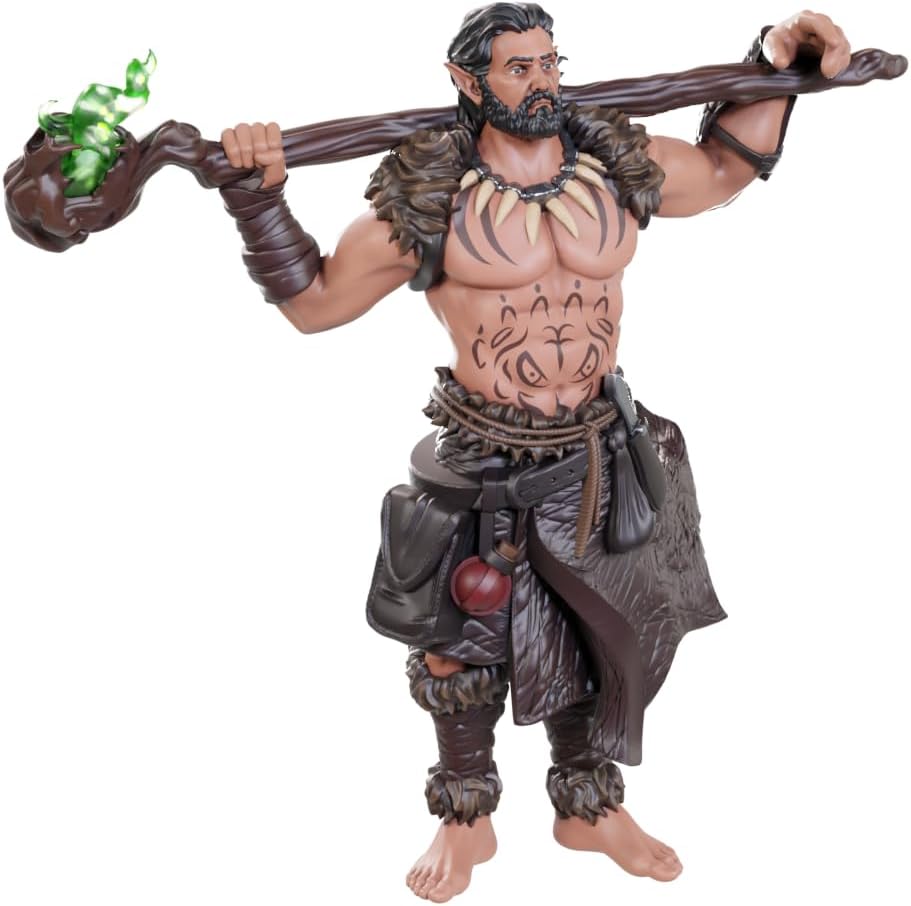 WizKids Dungeons & Dragons Nolzur's Marvelous Miniatures: Archdruid & Martial Arts Adept | Unpainted Miniatures | Wave 24