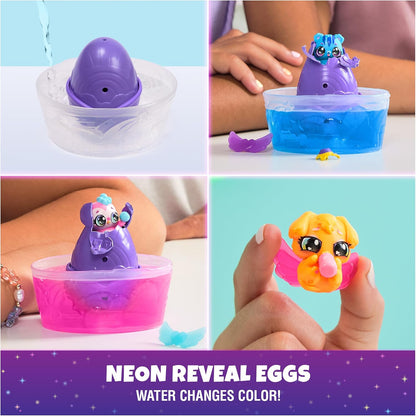 HATCHIMALS Alive - Juego Sorpresa de Arco Iris, con un Huevo autoeclosionante con Figura Sorpresa para niños a Partir de 3 años
