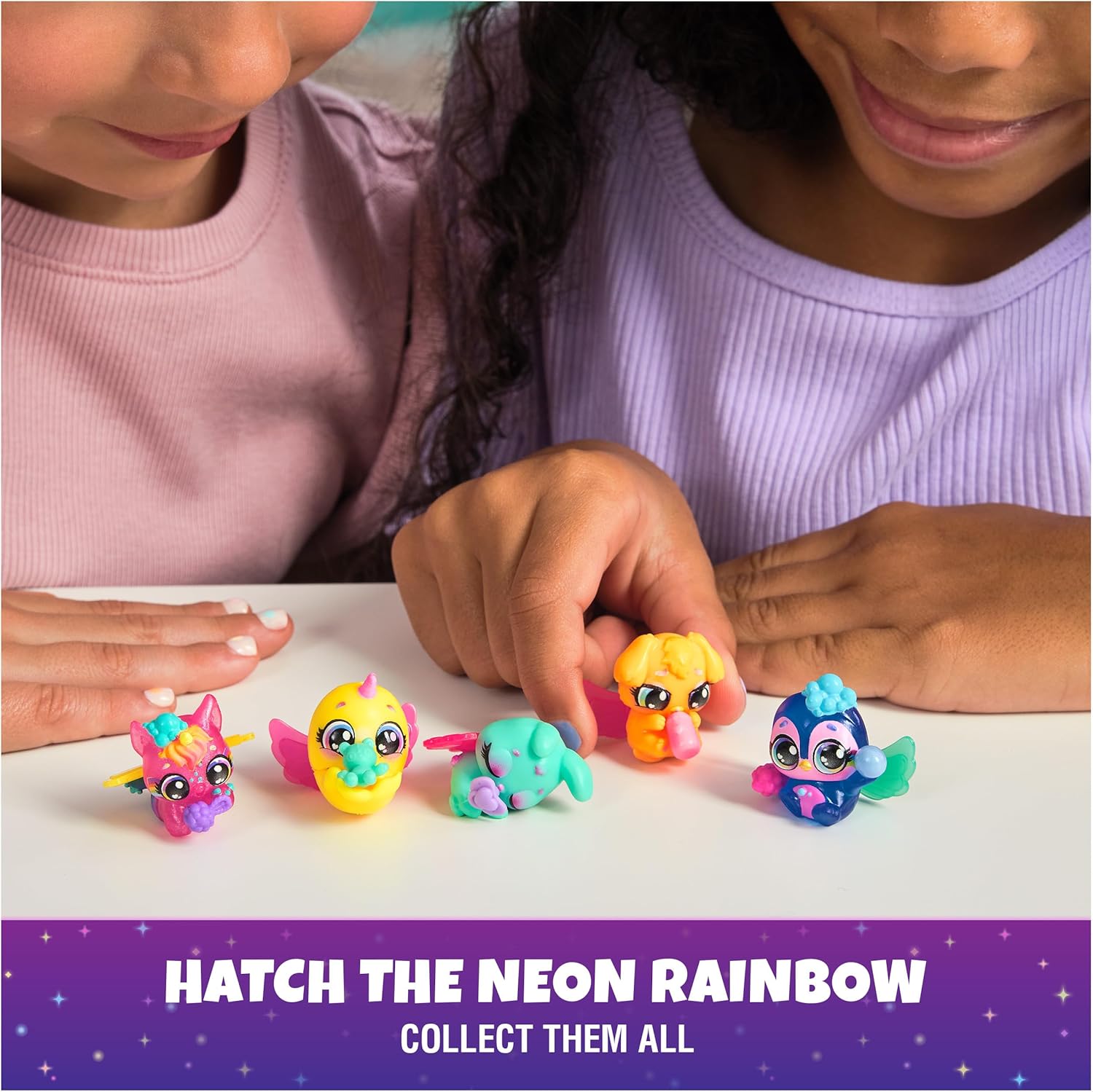 HATCHIMALS Alive - Juego Sorpresa de Arco Iris, con un Huevo autoeclosionante con Figura Sorpresa para niños a Partir de 3 años