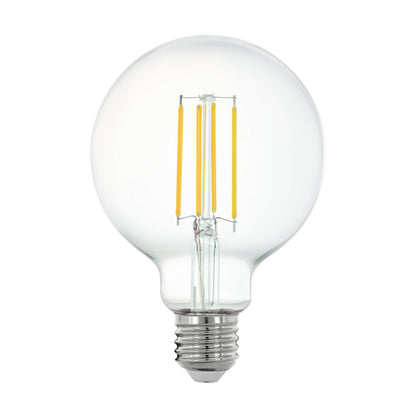 Eglo - E27 G95 Smart Led Bulb - Clear - Zigbee & Bluetooth