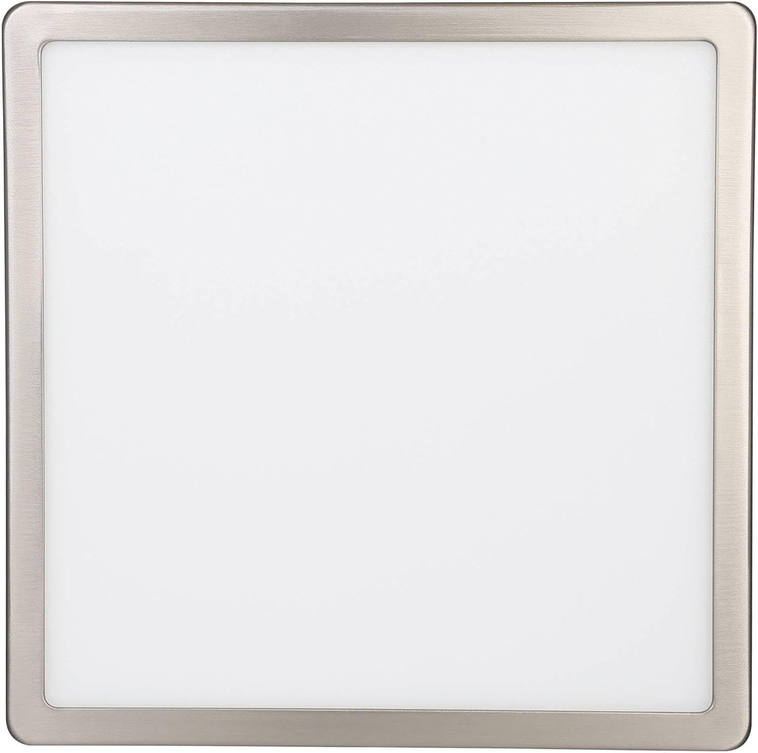 Eglo - Fueva-Z Ceiling Light Brushed Steel 28.5X28.5 - Tw - Zigbee, Bluetooth