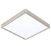 Eglo - Fueva-Z Ceiling Light Brushed Steel 28.5X28.5 - Tw - Zigbee, Bluetooth