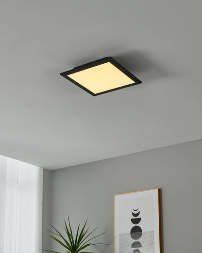 Eglo - Salobrena-Z Panel Black 30X30 - Tw - Zigbee, Bluetooth
