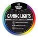 KontrolFreek Gaming Lights: striscia LED Lights, USB alimentato con Controller, adesivo 3M per TV, Console, PC, Muri (9 ft)