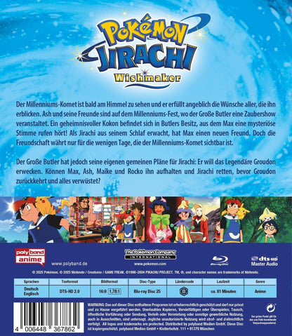 POKEMON 6 - DER FILM:  JIRACHI WISHMAKER