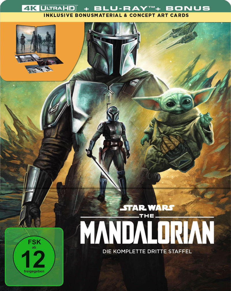 THE MANDALORIAN - STAFFEL 3 UHD BD (LIM. STEELBOOK