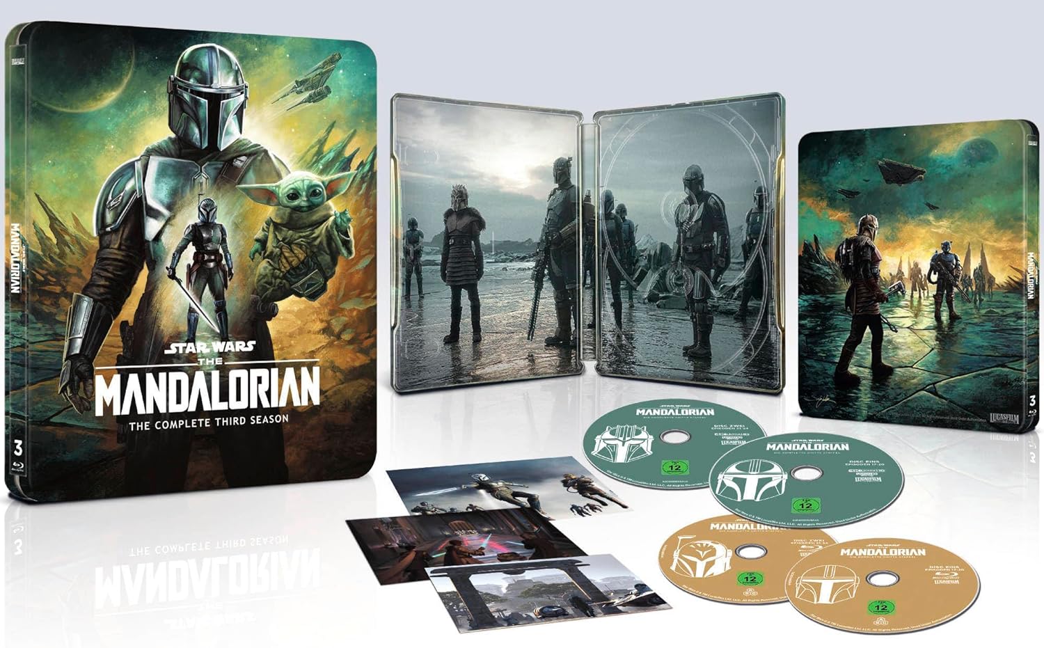 THE MANDALORIAN - STAFFEL 3 UHD BD (LIM. STEELBOOK