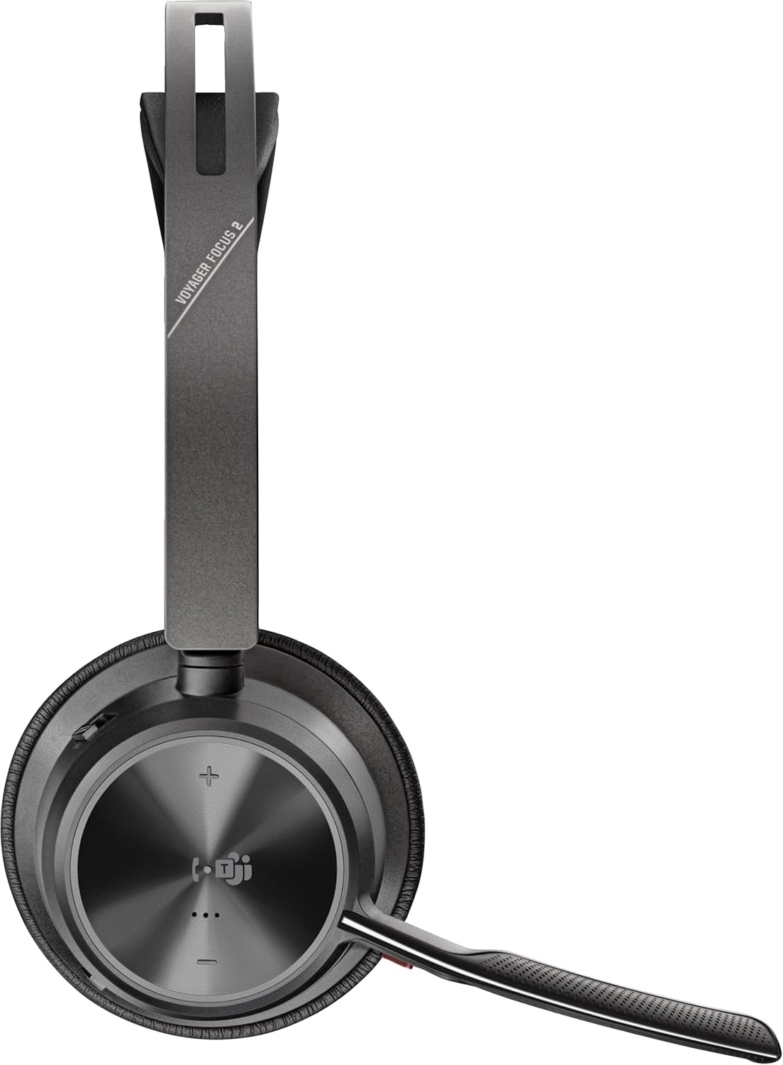 Poly Voyager Focus 2 Microsoft Teams Certified USBC-C Headset + USB-C/A Adapter - Microsoft Teams Certification - Google Assistant, Siri - Stereo - USB Type C - Wired/Wireless - Bluetooth - 298.6 ft
