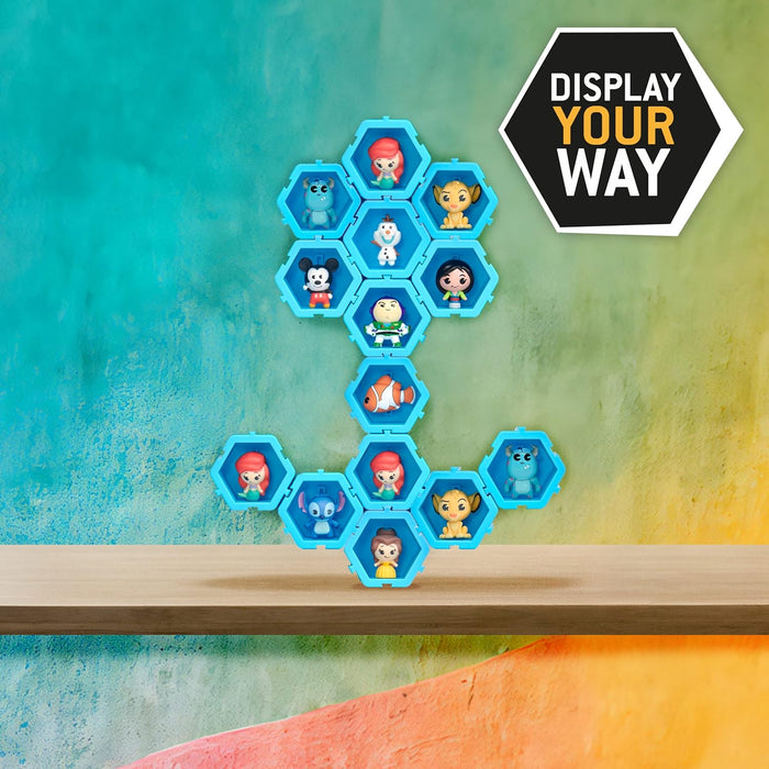 WOW! STUFF - Nano Pods Disney and Disney and Pixar Surprise Connectable Collectibles | Character Attached within a Connectable Pod | Toys for Kids and Adults | Collect and Connect Wave 1