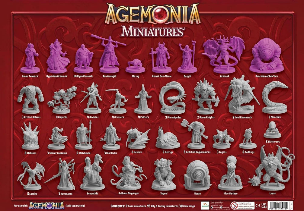 Lautapelit.fi | Agemonia Miniatures Pack | Board Game Accessory