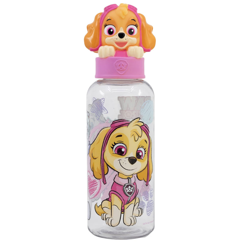3D FIGURINE BOTTLE 560 ML FOR KIDS | PAW PATROL GIRL SKETCH ESSENCE