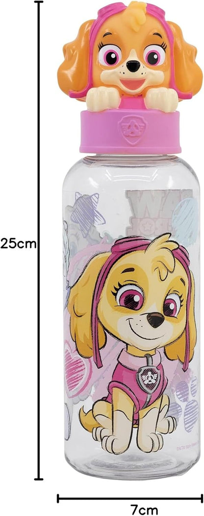 3D FIGURINE BOTTLE 560 ML FOR KIDS | PAW PATROL GIRL SKETCH ESSENCE