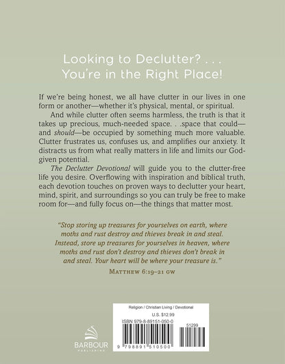 Declutter Devotional: Biblical Inspiration for Making Room for What Matters
