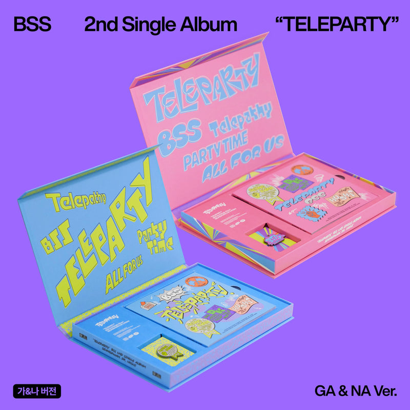 Teleparty - Random Cover - Incl. Photobook, Mini-Book, Sticker Pack, Lyric Book, Photocard, Id Card + Folded Poster