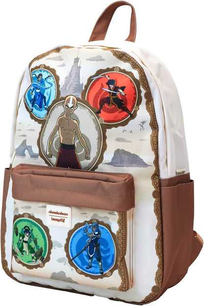 Loungefly Nickelodeon Avatar: The Last Airbender Nylon Full-Size Backpack