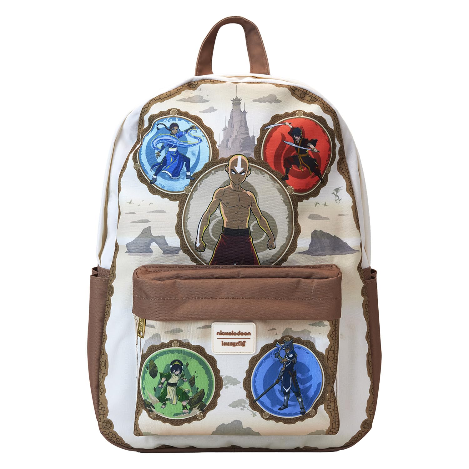 Loungefly Nickelodeon Avatar: The Last Airbender Nylon Full-Size Backpack