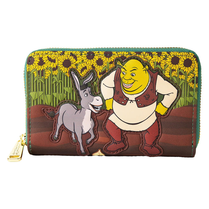Loungefly DreamWorks Shrek Spring Vibes Zip Around Wallet