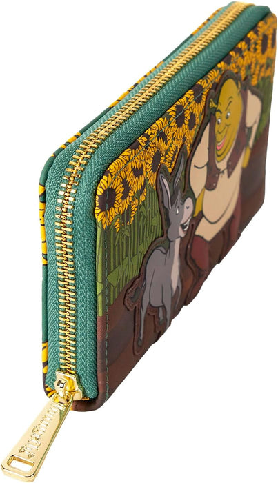 Loungefly DreamWorks Shrek Spring Vibes Zip Around Wallet