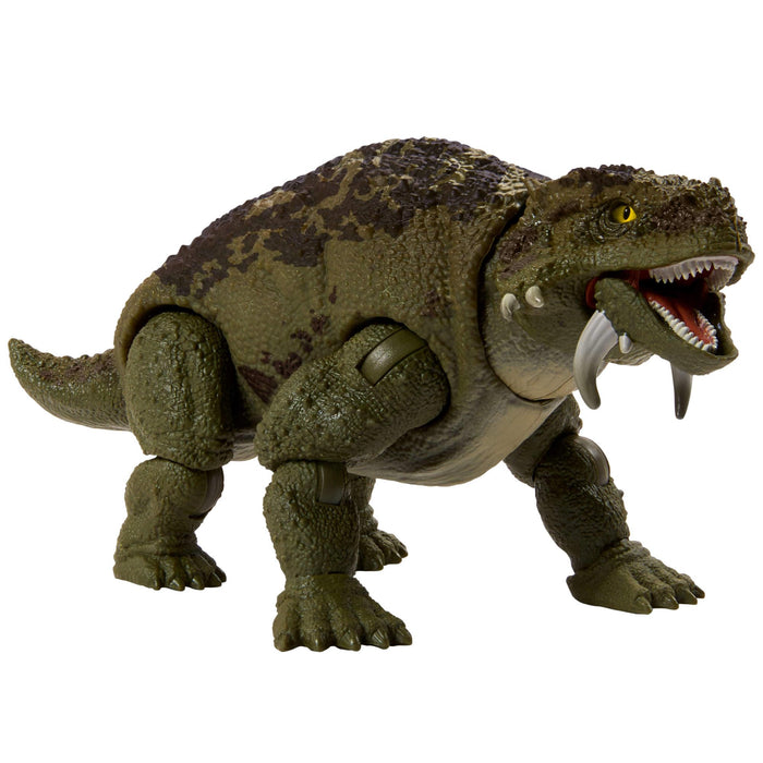 Mattel Jurassic World Hammond Collection Dinosaur Action Figure Scutosaurus, Premium Design with Glass Eyes & 14 Points Articulation, JDJ08