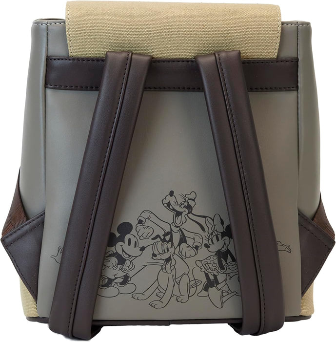 Loungefly Disney Mickey and Friends Canvas Mini Backpack