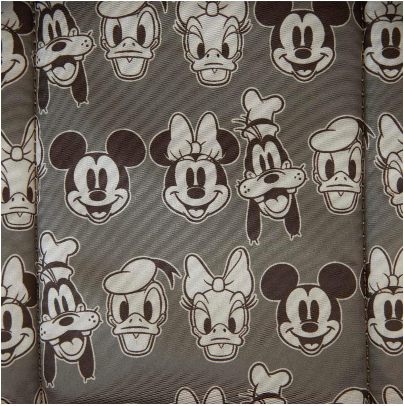 Loungefly Disney Mickey and Friends Canvas Mini Backpack