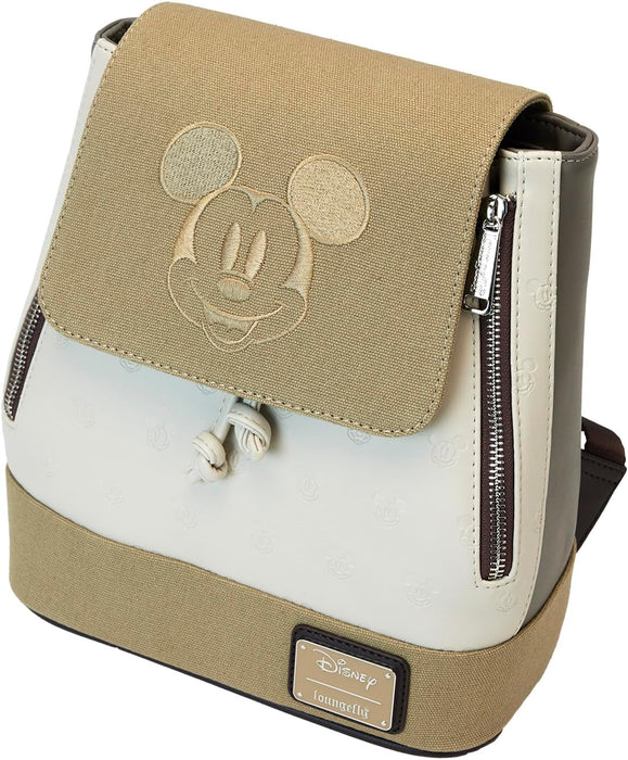 Loungefly Disney Mickey and Friends Canvas Mini Backpack