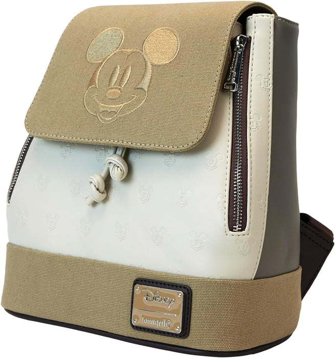Loungefly Disney Mickey and Friends Canvas Mini Backpack