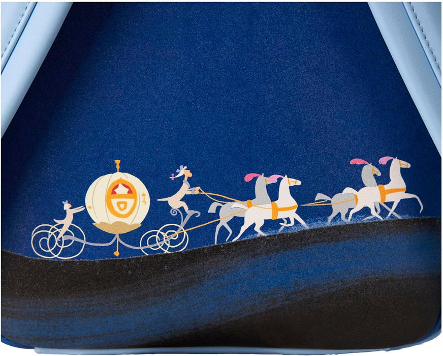 Loungefly Disney Cinderella 75th Anniversary Lenticular Mini Backpack