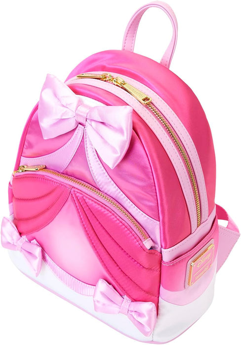 Loungefly Disney Cinderella 75th Anniversary Pink Bow Mini Backpack