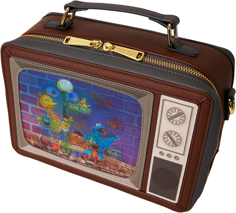 Loungefly Sesame Street Sac à bandoulière rétro lenticulaire TV Accessoires Sesame Street