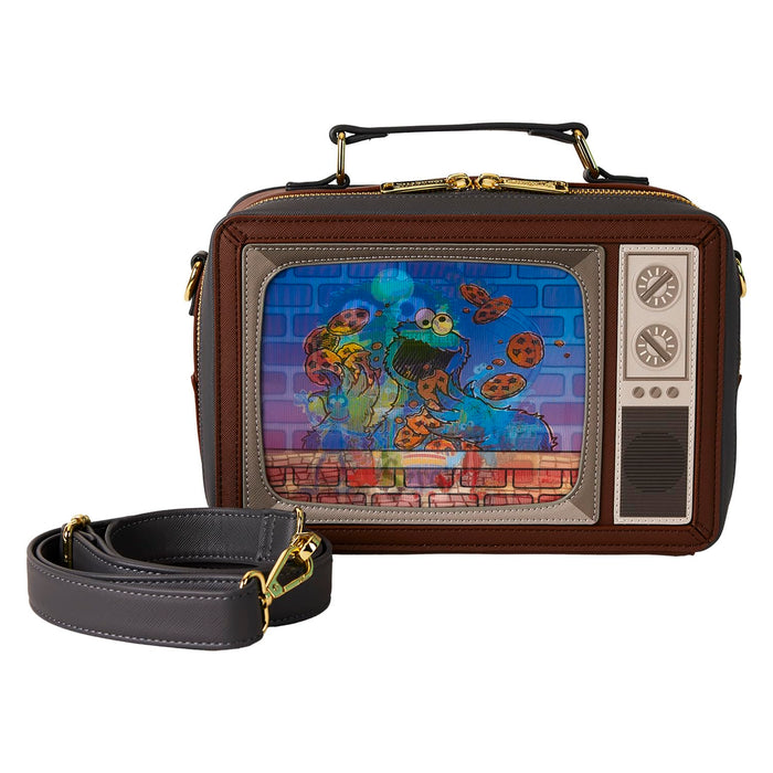 Loungefly Sesame Street Sac à bandoulière rétro lenticulaire TV Accessoires Sesame Street