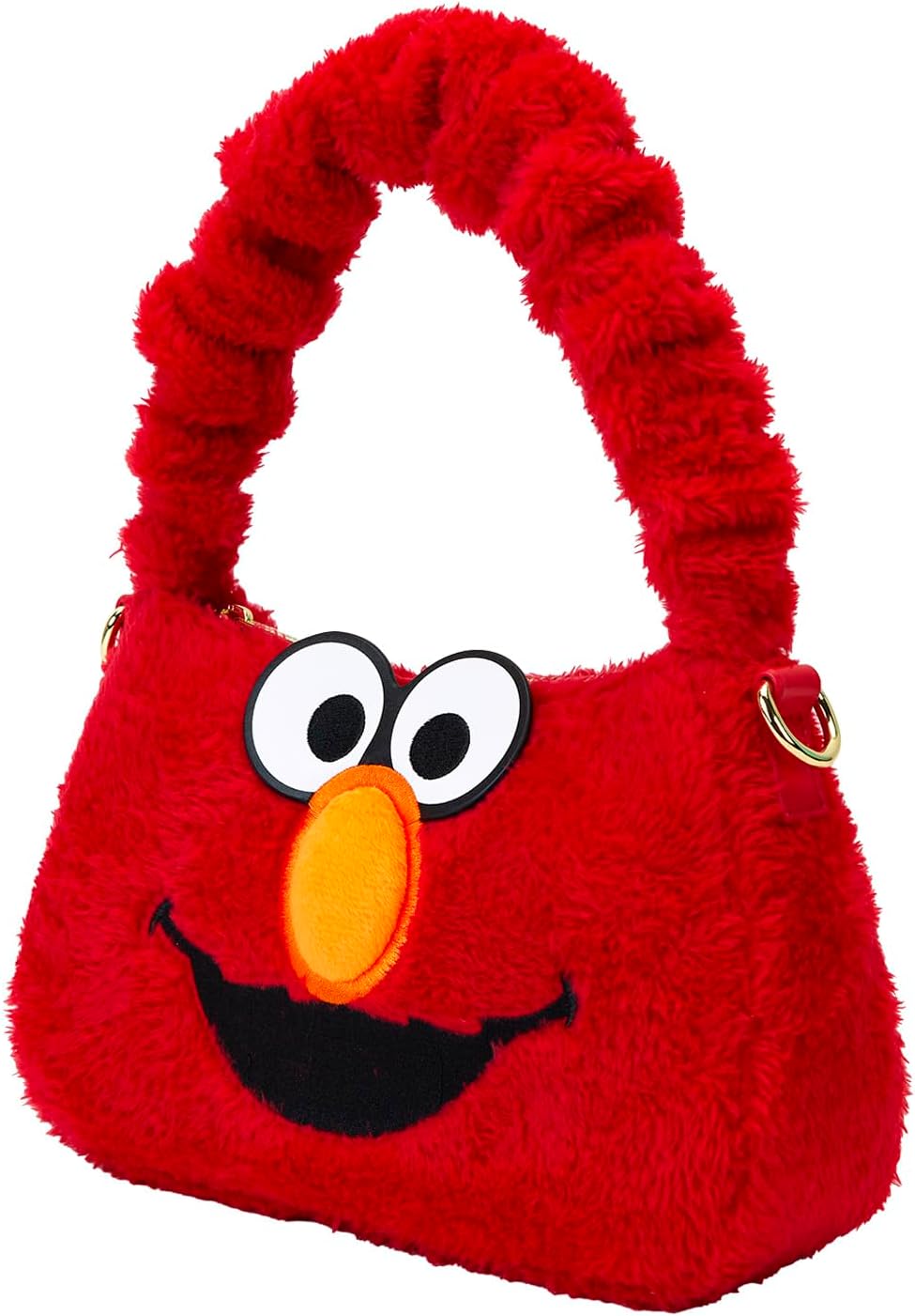 Loungefly Sesame Street Elmo Plush Crossbody Bag