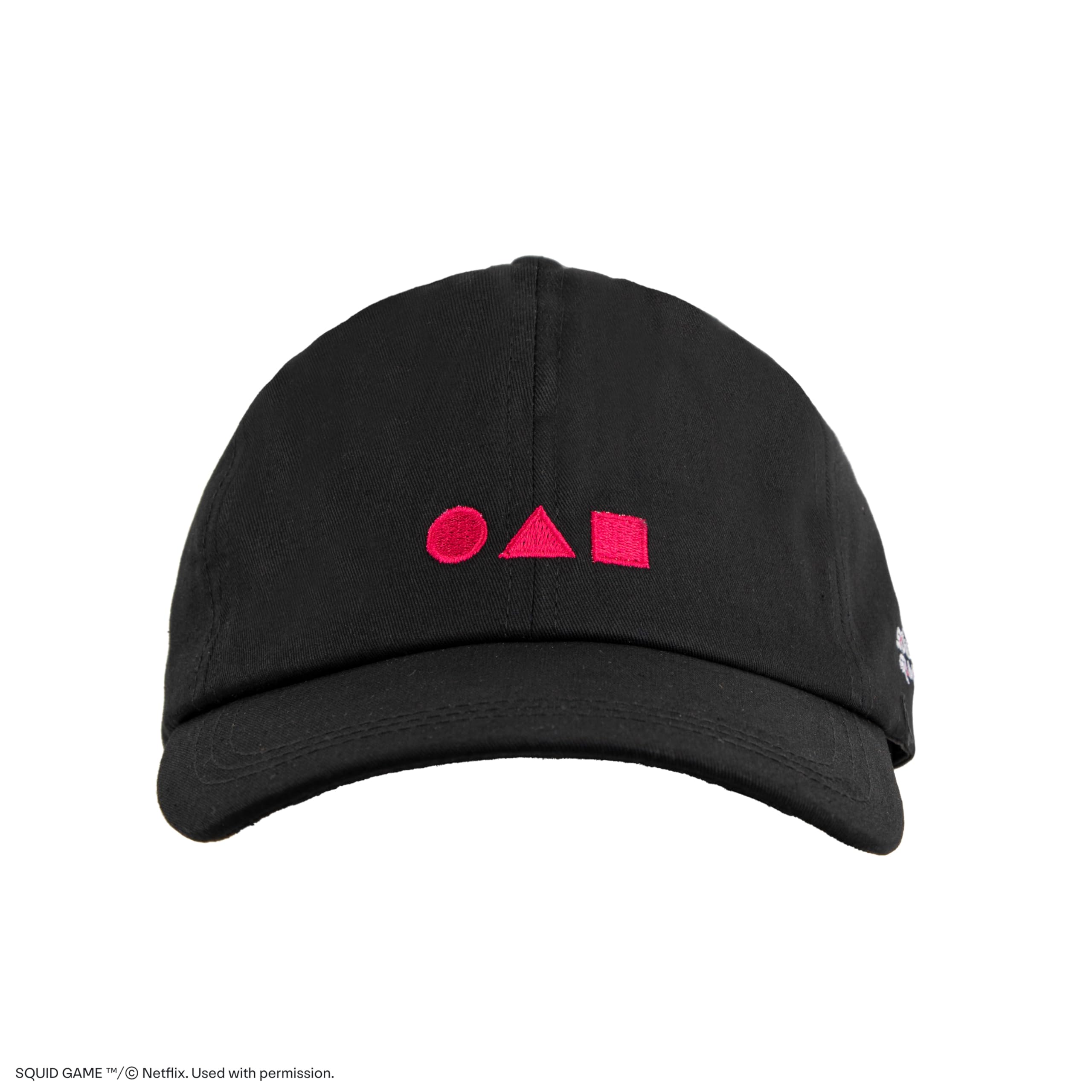 Cinereplicas Squid Game - Squid Game Challenge Baseball Cap - 54-60 cm Head Circumference - Official License Black, Black, One size