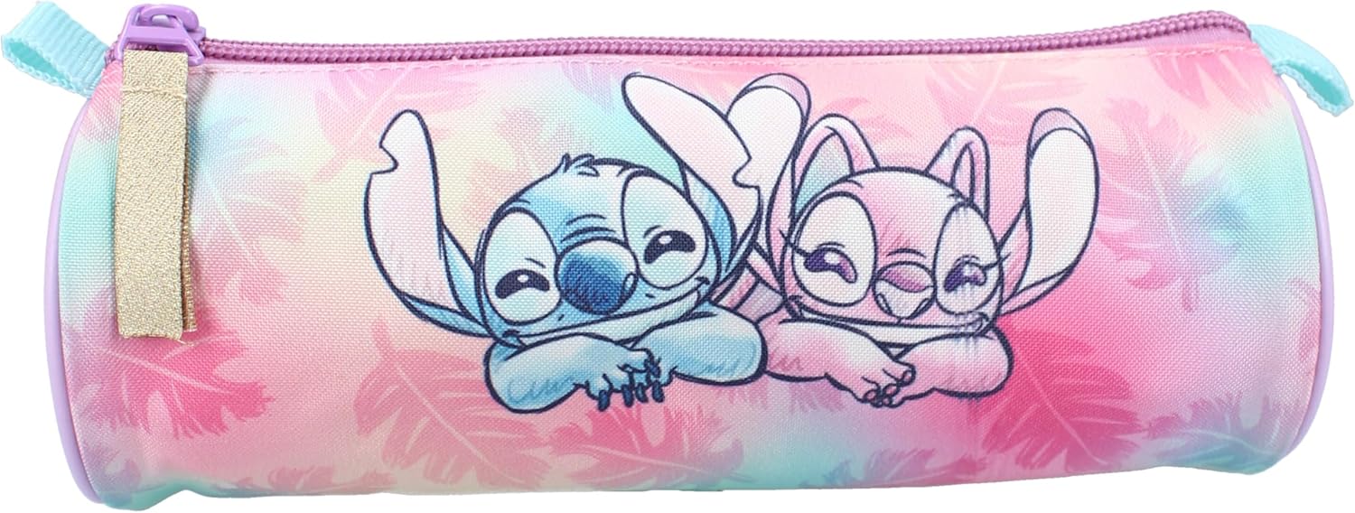 Vadobag Pencil Case Stitch Wild Energy 7 x 21 x 7 cm, Pink