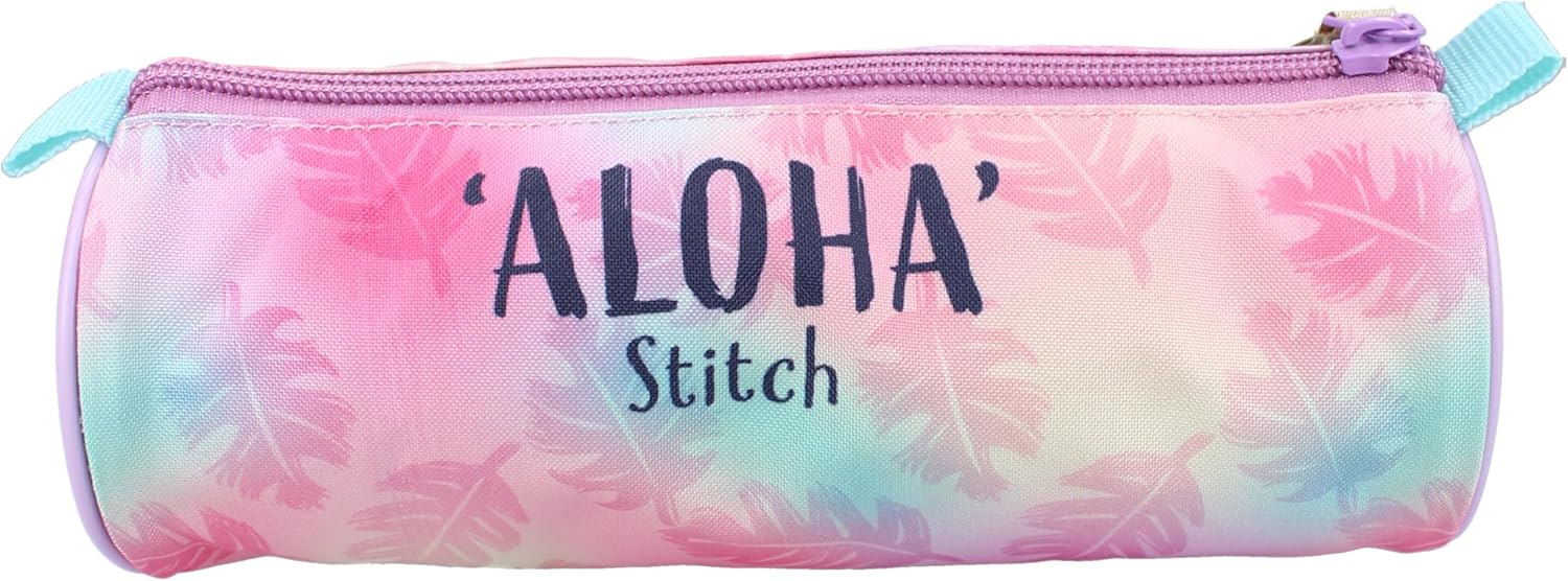 Vadobag Pencil Case Stitch Wild Energy 7 x 21 x 7 cm, Pink