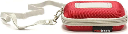 Navitech Red Shockproof Camera Case Compatible with Agfaphoto Realishot DC5500 Compact Digital Camera