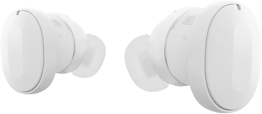 Fairphone Fairbuds True Wireless Earbuds (Active Noise Cancellation, Replaceable Battery, Bluetooth 5.3) White