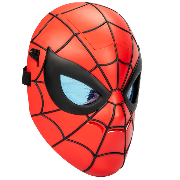 SPIDER-MAN Marvel Glow FX Mask, Light-Up Superhero Roleplay Toy for Kids 5+, Adjustable Fit, Great for Marvel and, Gifts Idea for Boys and Girls