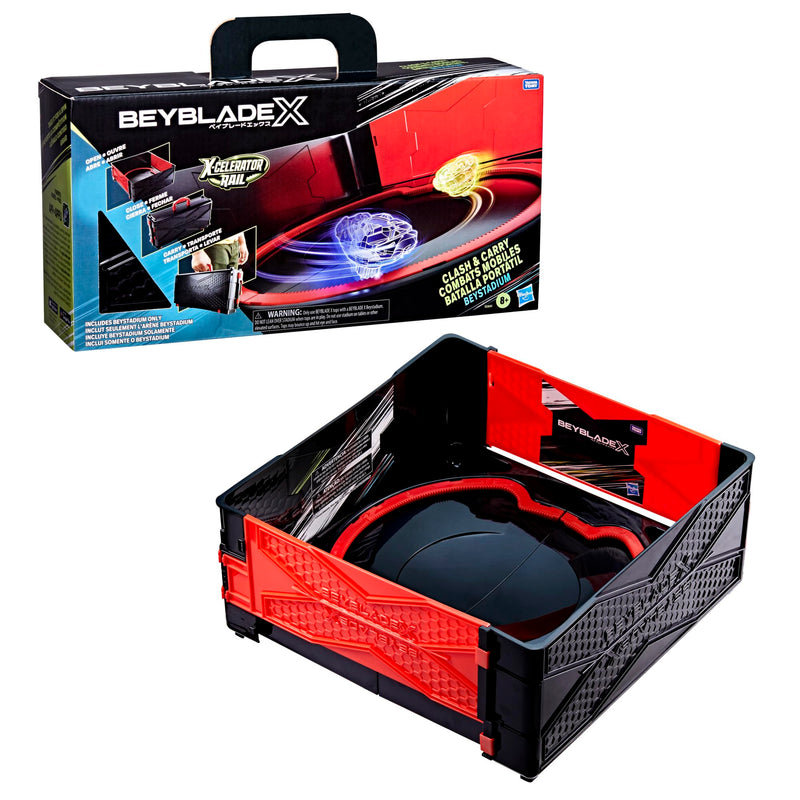Beyblade X Clash and Carry Beystadium Battle Arena