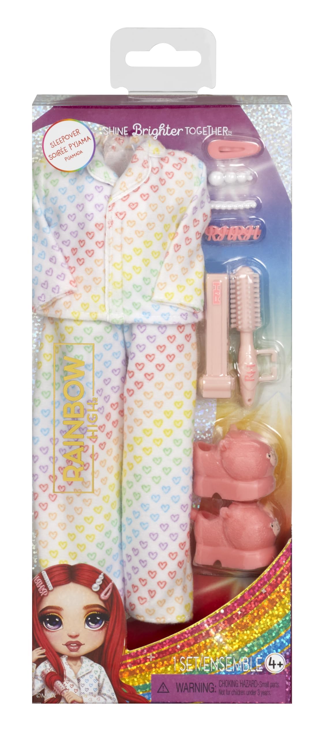 Rainbow High Fashion Pack Sleepover