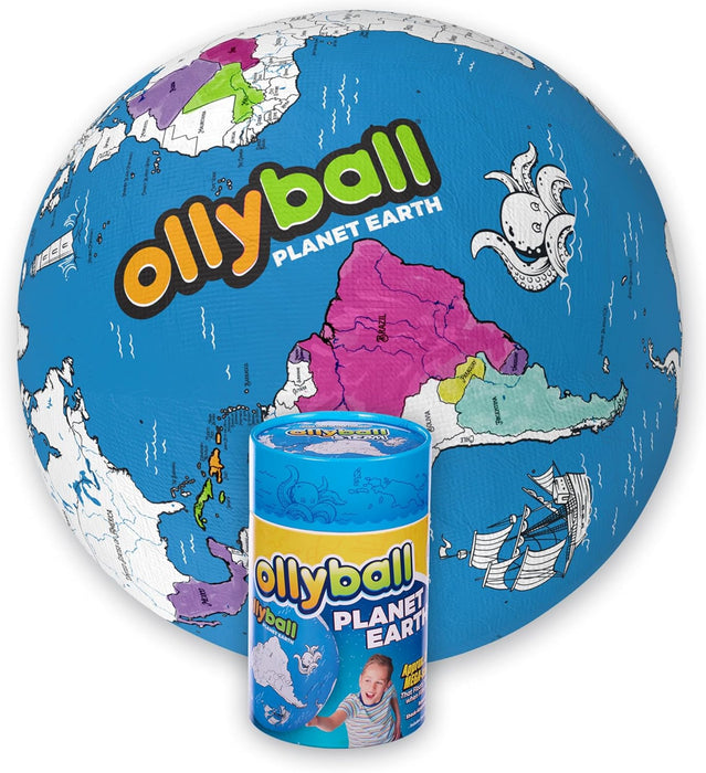 Ollyball 12In Steam Mega Sized 22In Planet Earth