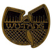 Wu-Tang Clan - Wu-Tang Clan Pin Badge: Black & Gold Logo