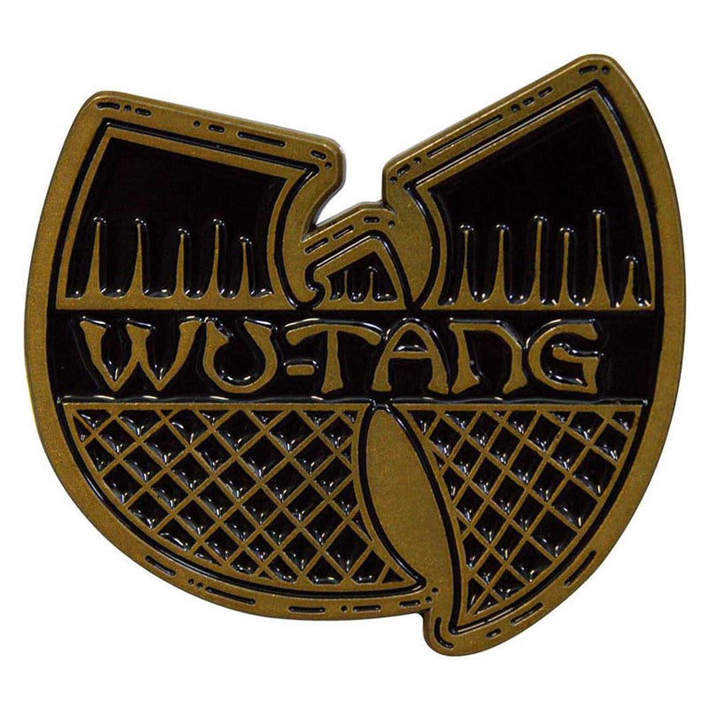 Wu-Tang Clan - Wu-Tang Clan Pin Badge: Black & Gold Logo